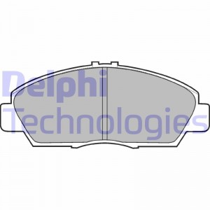 Комплект тормозных колодок, диско LP869 DELPHI