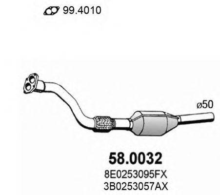 Катализатор 580032 ASSO