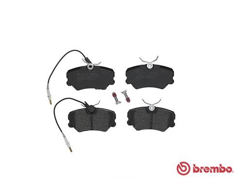 Комплект тормозных колодок, диско P61035 BREMBO