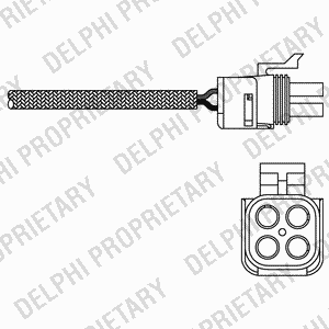 Лямбда-зонд ES20290-12B1 DELPHI