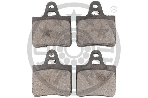 Комплект тормозных колодок, диско 9204 OPTIMAL