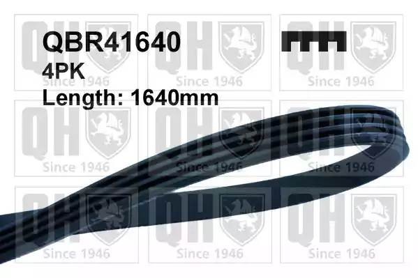 Поликлиновой ремень QBR41640 QUINTON HAZELL