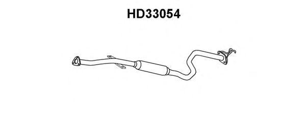 Предглушитель выхлопных газов HD33054 VENEPORTE