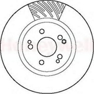 Тормозной диск 561878B BENDIX JURID
