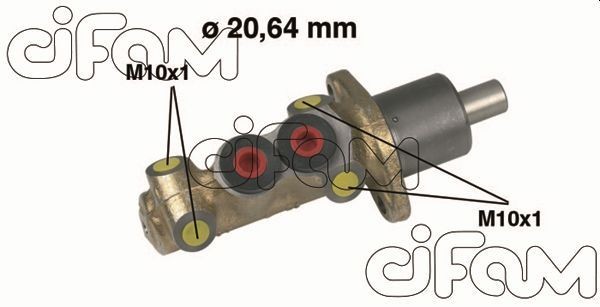 Главный тормозной цилиндр 202-059 CIFAM