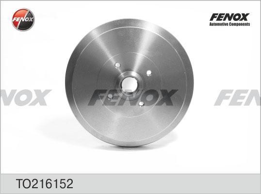 Барабан тормозной TO216152 FENOX