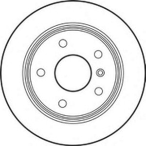 Тормозной диск 562149B BENDIX JURID