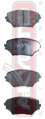 Колодки тормозные дисковые AKD-1447 AKYOTO