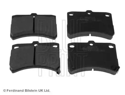Комплект тормозных колодок, диско ADD64223 BLUE PRINT
