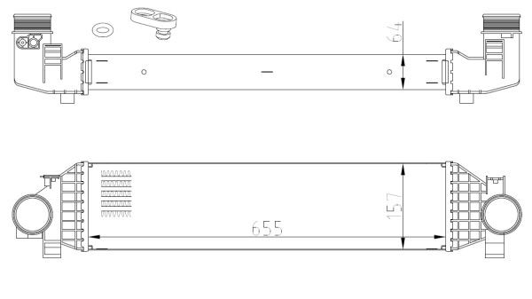 Интеркулер 30864 NRF