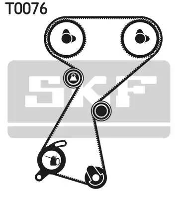 Комплект ремня ГРМ VKMA06112 SKF