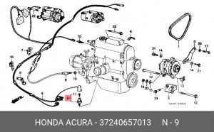 Датчик давления масла 37240657013 HONDA
