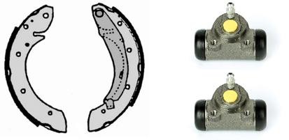 Комплект тормозных колодок H 68 062 BREMBO