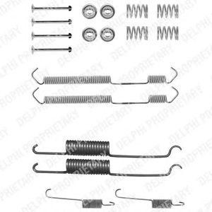 Комплектующие, тормозная колодка LY1063 DELPHI