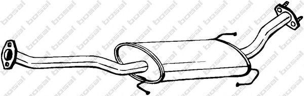 Предглушитель выхлопных газов 281209 BOSAL