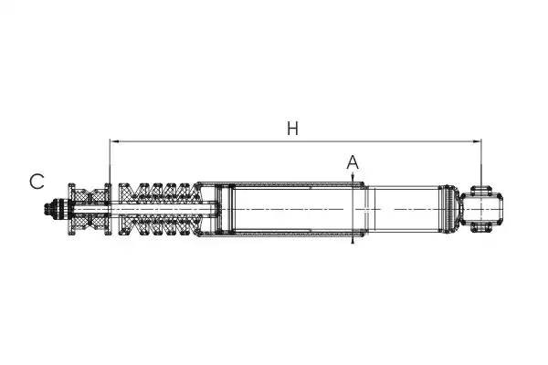 Амортизатор Z1730 SCT