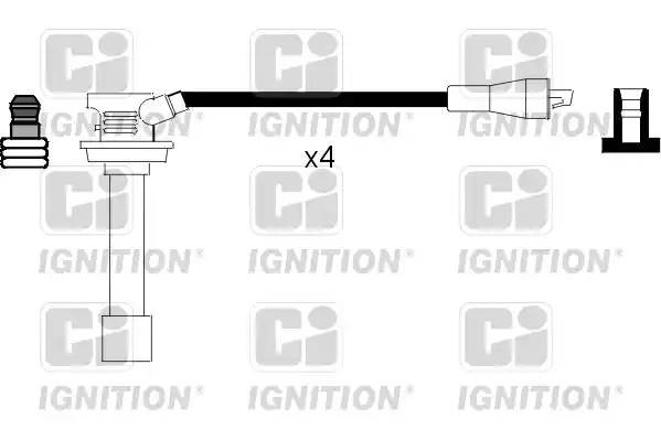 Ккомплект проводов зажигания XC410 QUINTON HAZELL