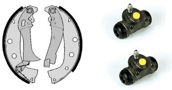 Комплект тормозных колодок H 61 013 BREMBO