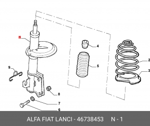 Деталь 46738453 ALFA FIAT LANCIA