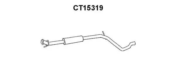 Предглушитель выхлопных газов CT15319 VENEPORTE
