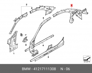 Деталь 41 21 7 111 308 BMW