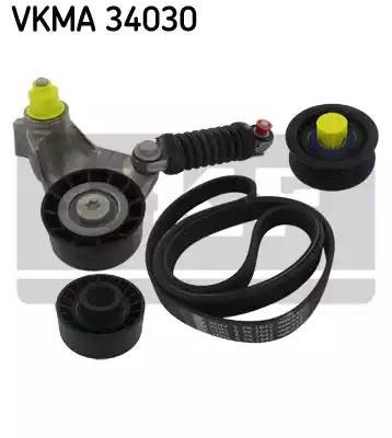 Поликлиновой ременный комплект VKMA34030 SKF