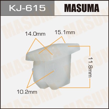 Клипса крепежная KJ615 MASUMA