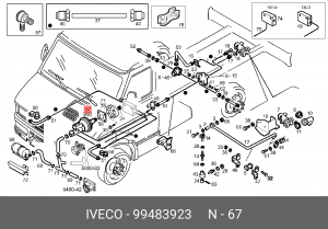 Усилитель тормозной системы 99483923 IVECO