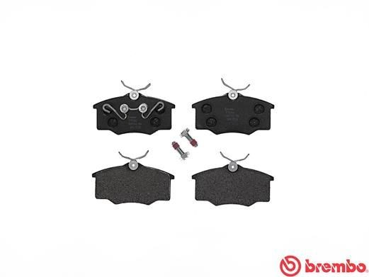 Комплект тормозных колодок, диско P 59 034 BREMBO