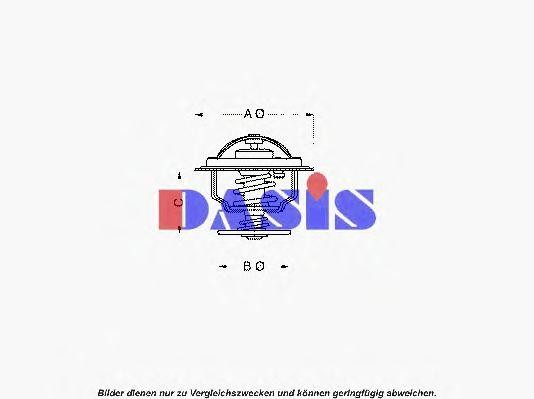 Термостат, охлаждающая жидкость 750936N AKS DASIS