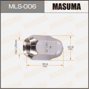 Гайка крепления колеса MLS-006 MASUMA