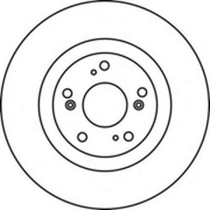 Тормозной диск 562231B BENDIX JURID