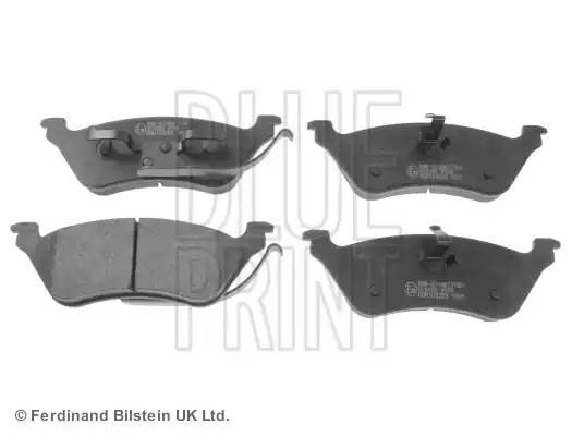 Комплект тормозных колодок, диско ADA104203 BLUE PRINT