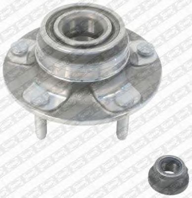 Комплект подшипника ступицы колеса R15267 NTN SNR