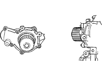 Водяной насос 4694 307AB CHRYSLER