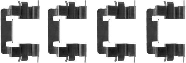 Комплектующие, колодки дискового тормоза MBA1278 MINTEX