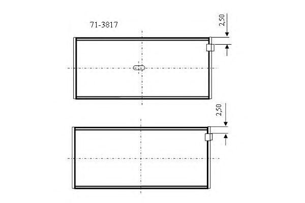 Подшипник 71-3817 GLYCO