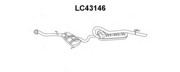 Глушитель выхлопных газов конечный LC43146 VENEPORTE