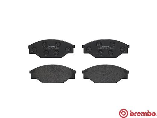 Комплект тормозных колодок, диско P83013 BREMBO