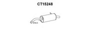 Глушитель выхлопных газов конечный CT15248 VENEPORTE