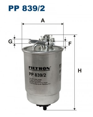 Фильтр топливный PP8392 FILTRON