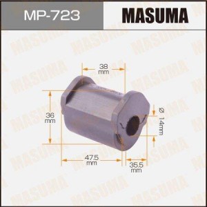 Втулка стабилизатора MP-723 MASUMA