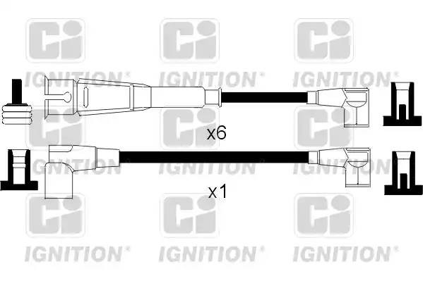 Ккомплект проводов зажигания XC901 QUINTON HAZELL