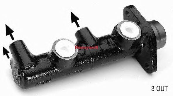 Главный тормозной цилиндр 131633B BENDIX JURID
