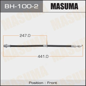 Шланг тормозной BH1002 MASUMA