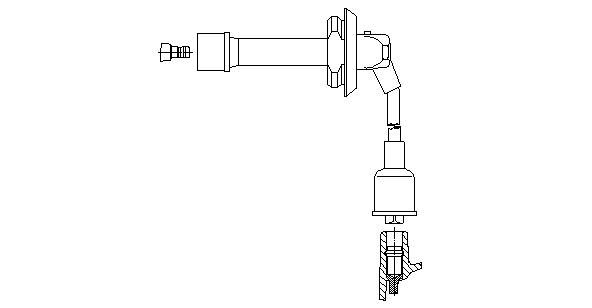 Провод зажигания 3A4363 BREMI