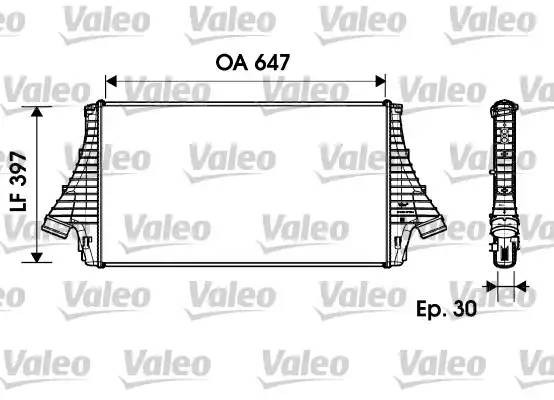 Интеркулер 817729 VALEO PHC