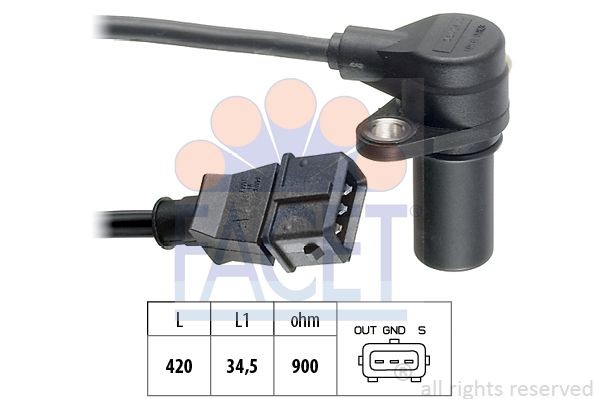 Коммутатор, система зажигания 94006 FACET