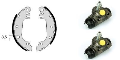 Комплект тормозных колодок H 24 005 BREMBO