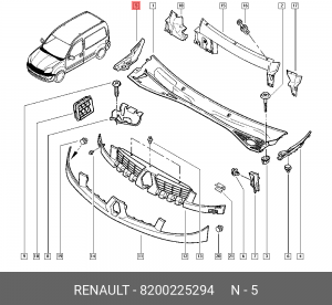 Деталь 8200225294 RENAULT